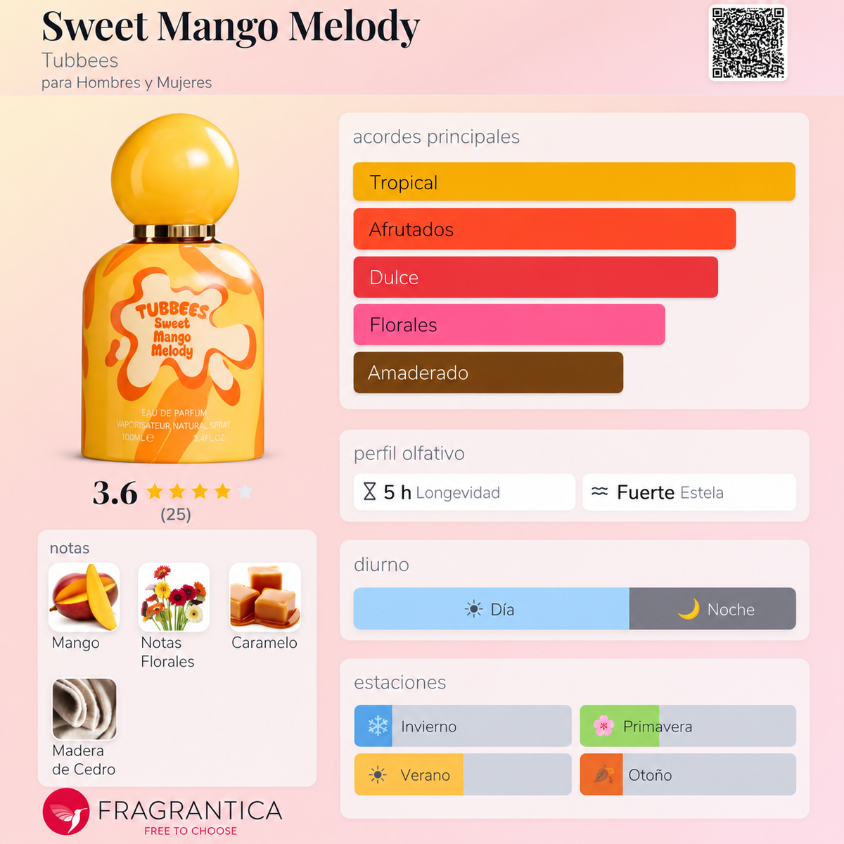 Tubbees Sweet Mango Melody